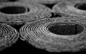 Dun Colbost bitumen roof disadvantages