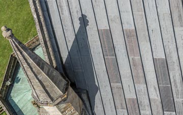 Dun Colbost lead roof considerations