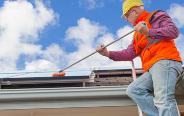 Dun Colbost soft wash roof cleaning